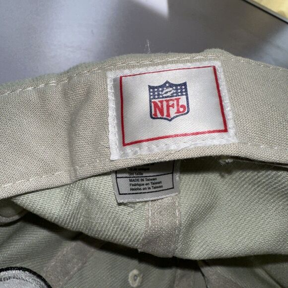 Pittsburgh Steelers Hat Cap Men’s Beige Embroidered NFL Football - Picture 6 of 10